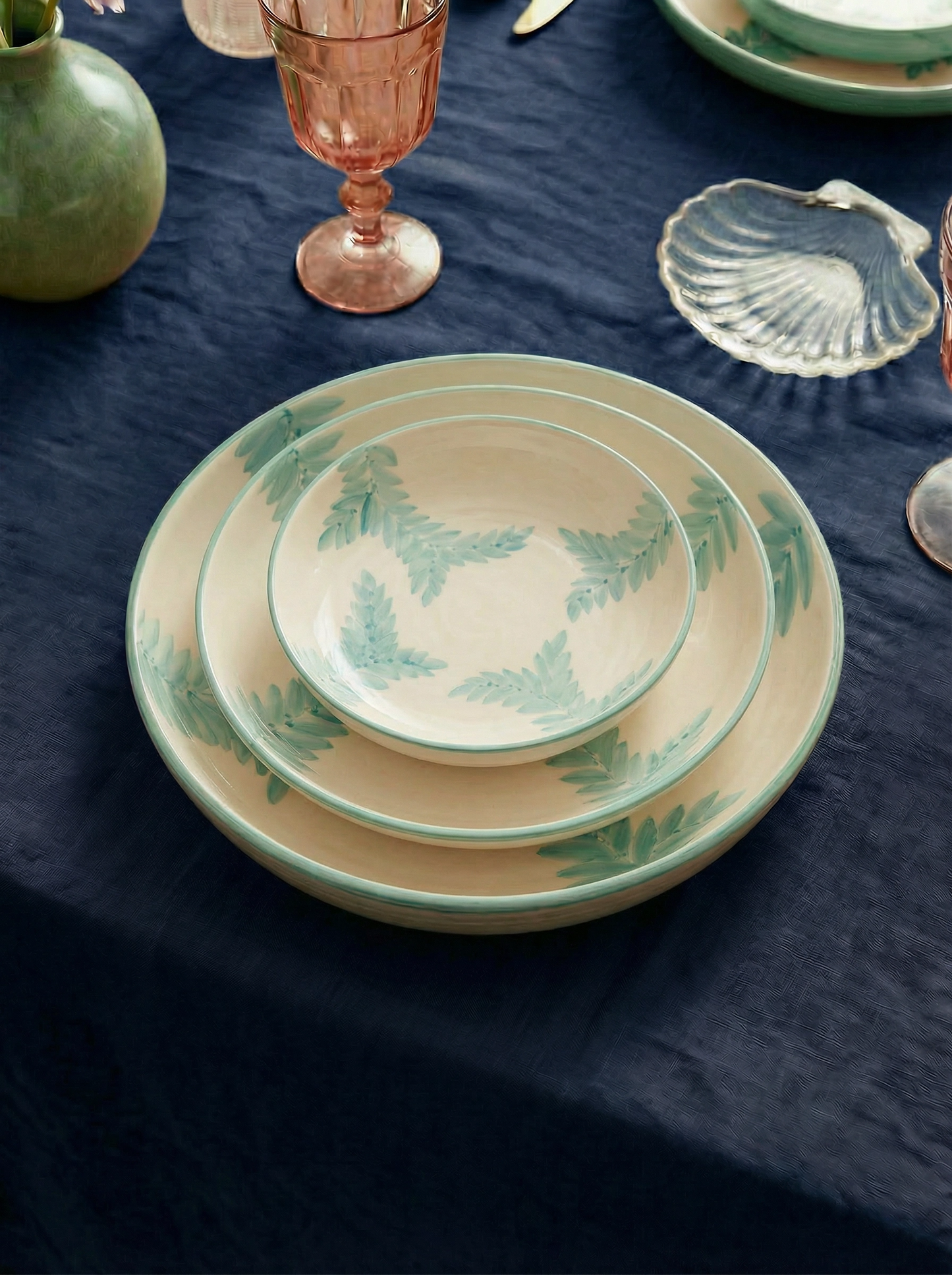 Évora Salad Bowl, Blue (Medium)