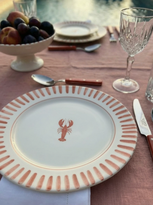 Cascais Dinner Plate Lobster