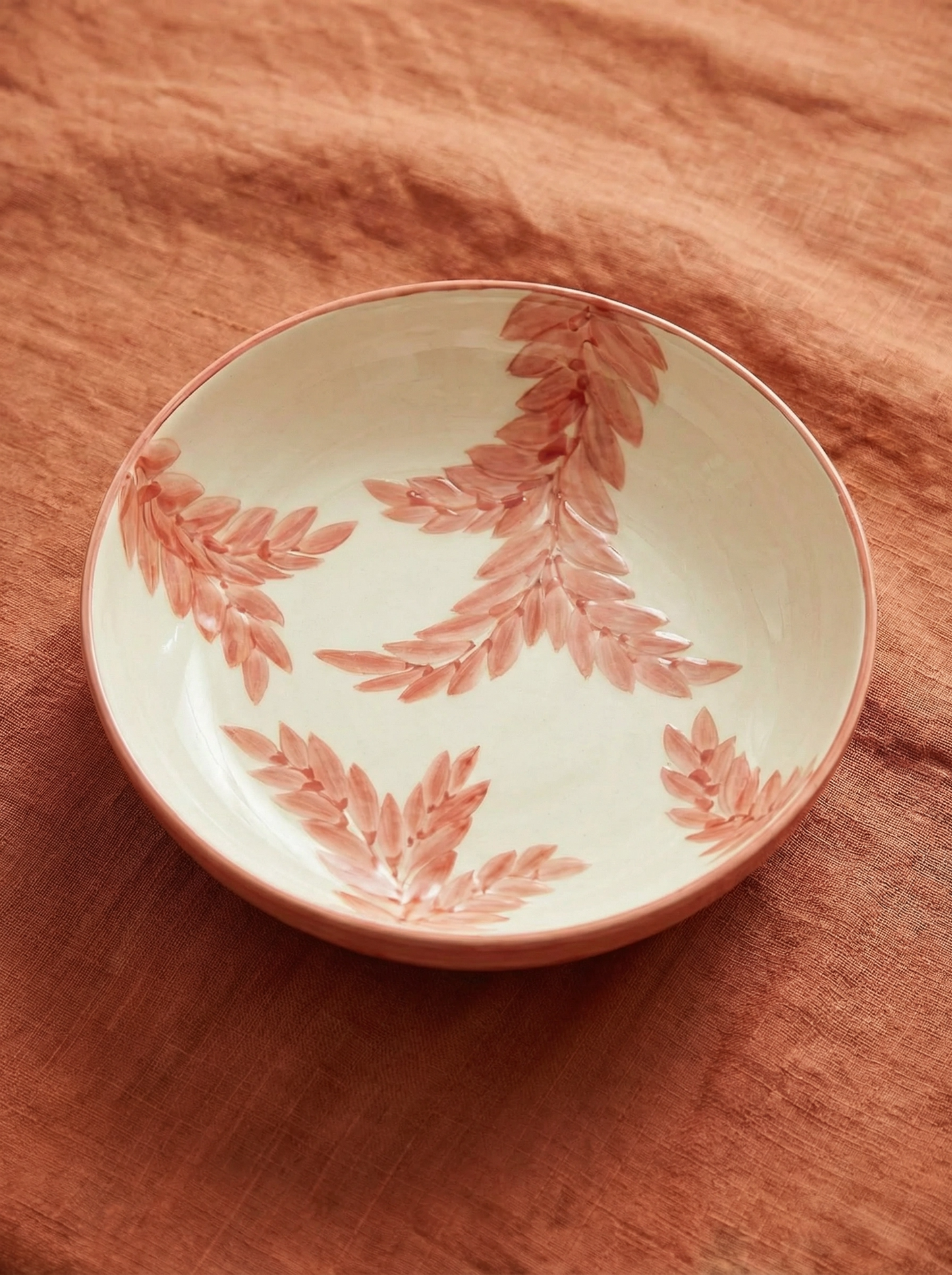 Évora Salad Bowl, Red (Small)