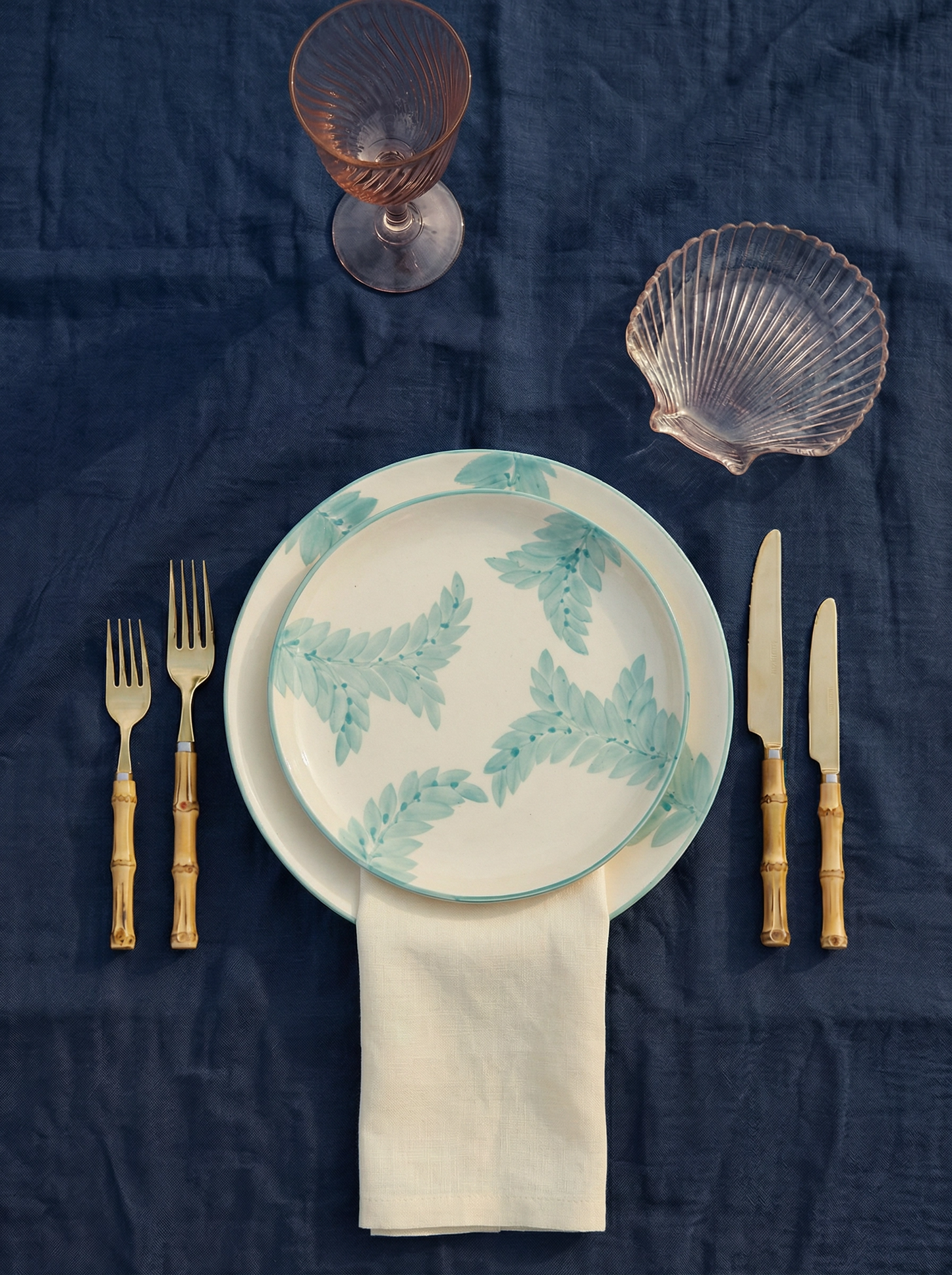 Évora Dinner Plate, Blue