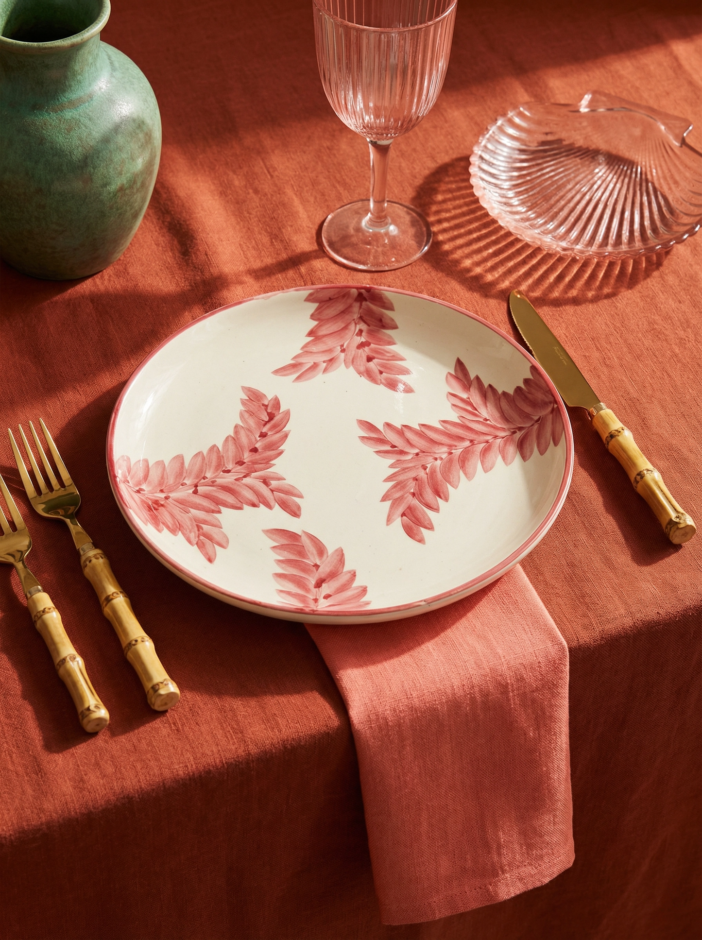 Évora Dinner Plate, Red