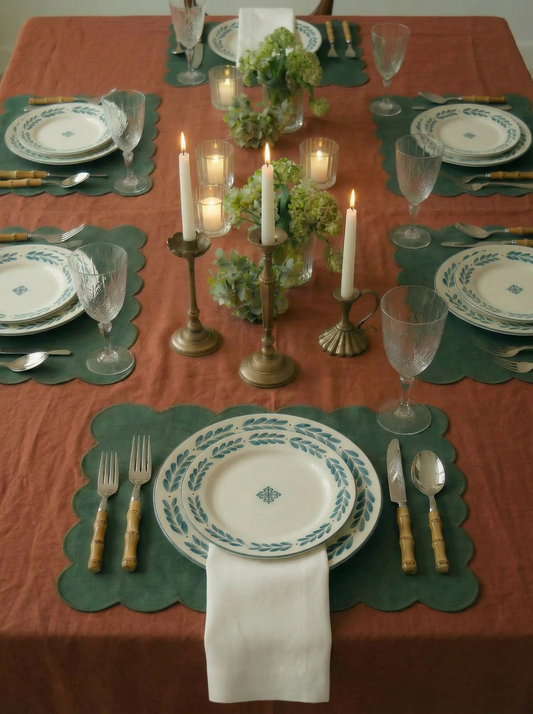 Viana Dessert Plate, Dark Blue