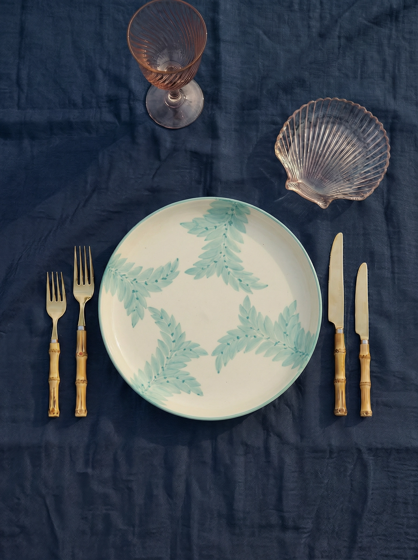 Évora Dinner Plate, Blue