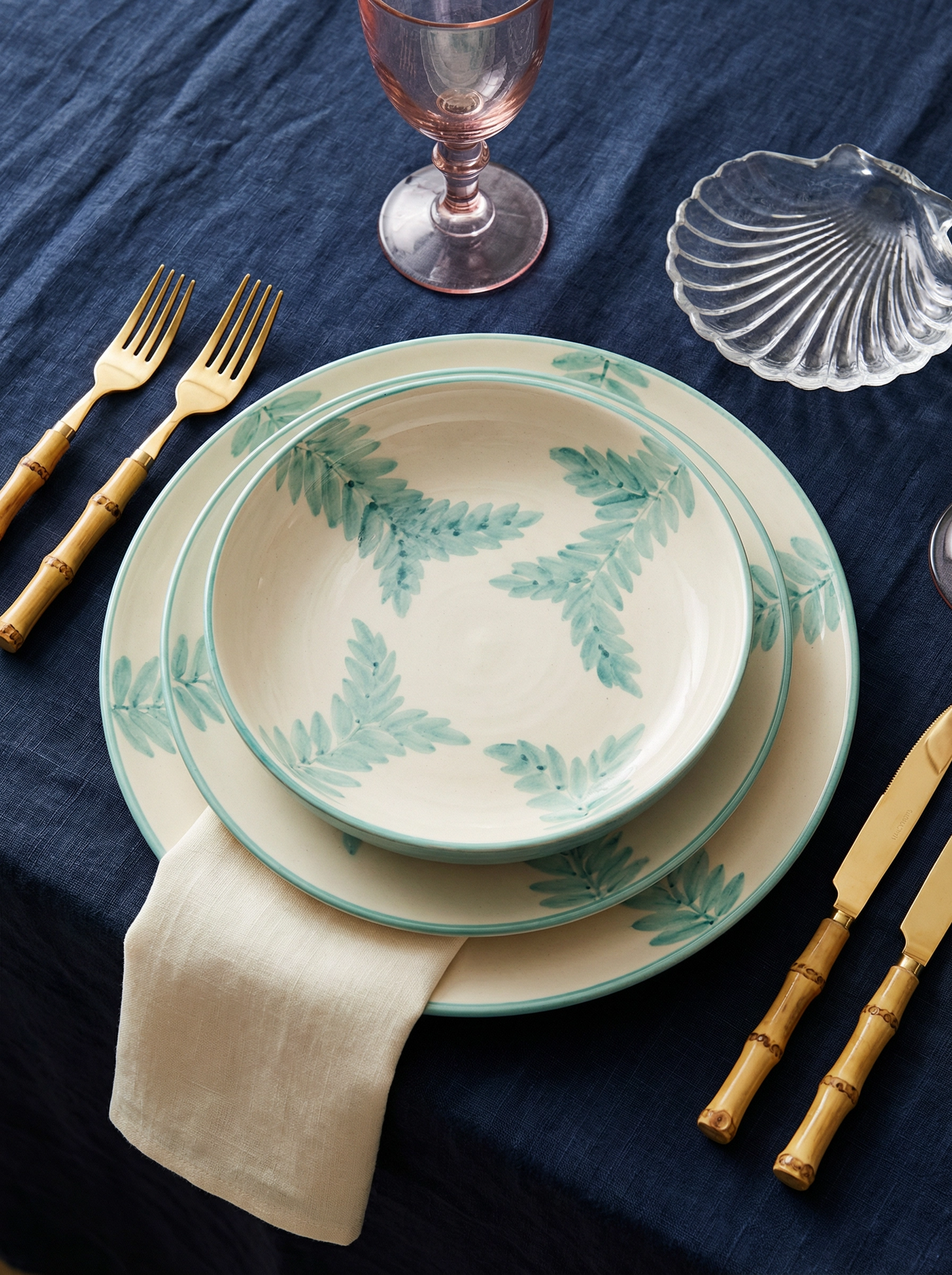 Évora Salad Bowl, Blue (Small)